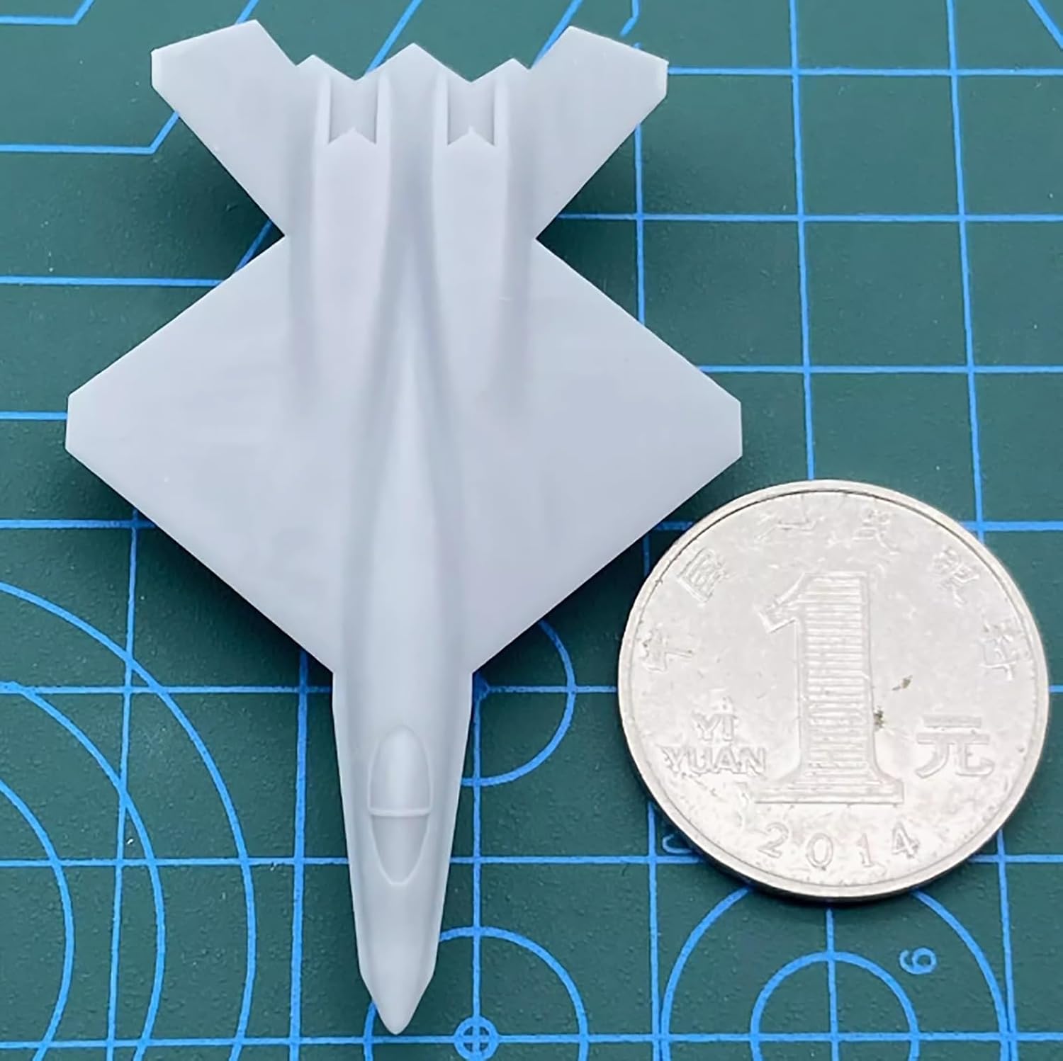 5PCS YF-23 Black Widow Stealth Fighter Military Model 1/2000-1/350 Resin Fighting Aircraft Battle-Plane Model DIY Scene Assembly Mould(1/350 (58mm))