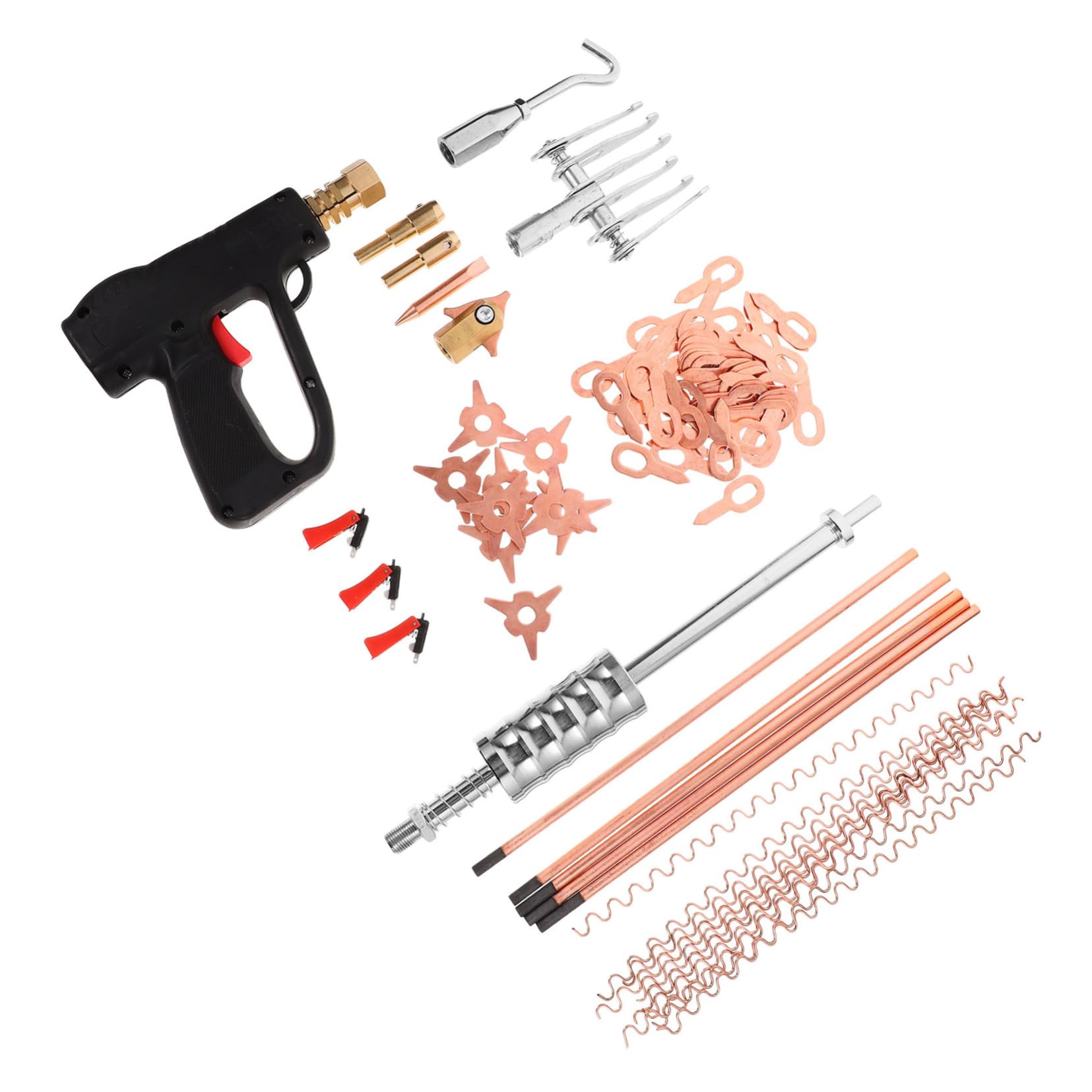 Kit extracteur de bosses en fer pour réparer la carrosserie de voiture chez soi