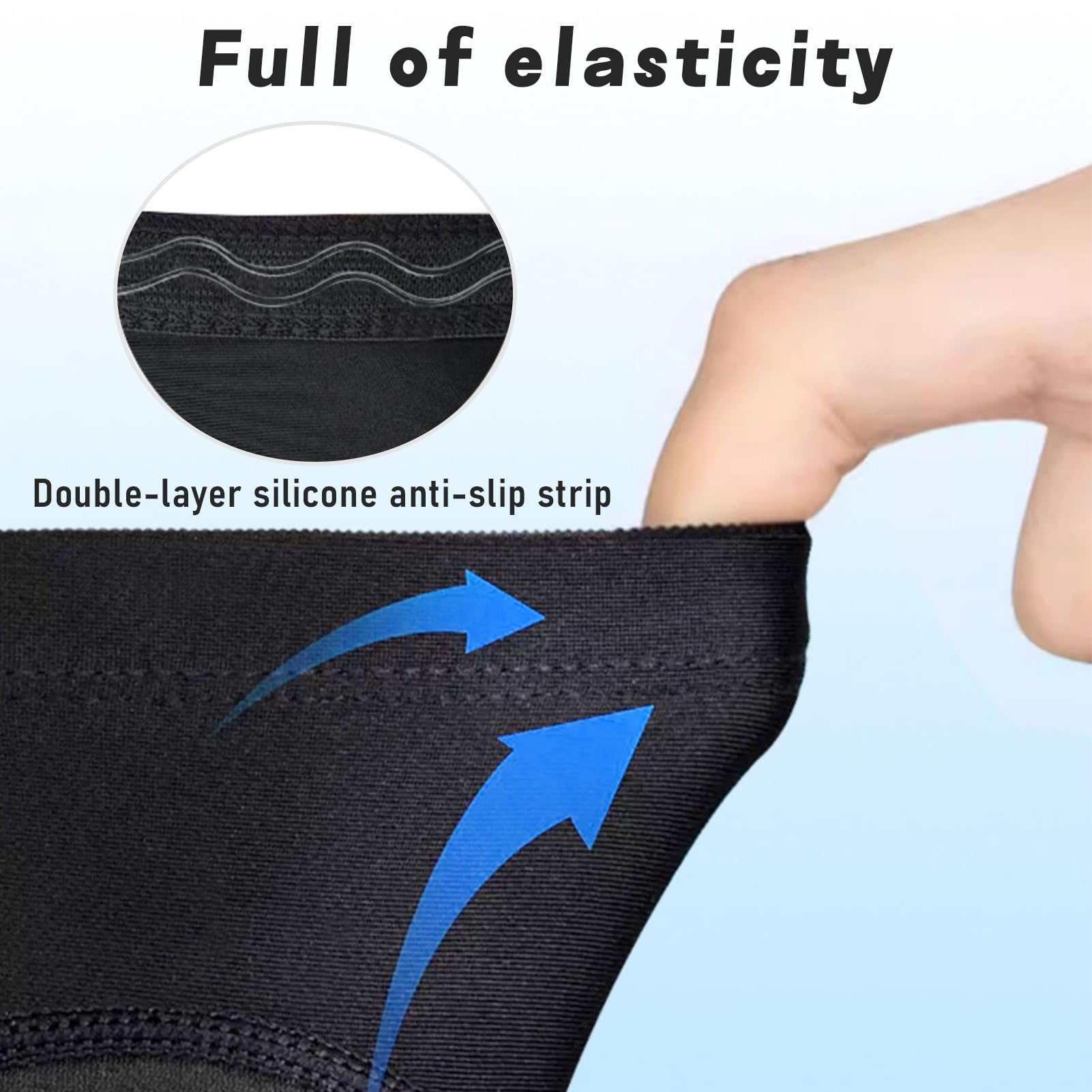 Erioscar 1 Par Volleyball Mangas Protectoras para Brazos, Manguitos Voleibol, Coderas de Compresión, Mangas Deportivas para Antebrazo, con Almohadilla Protectores y Orificio para el Pulgar (Negro)