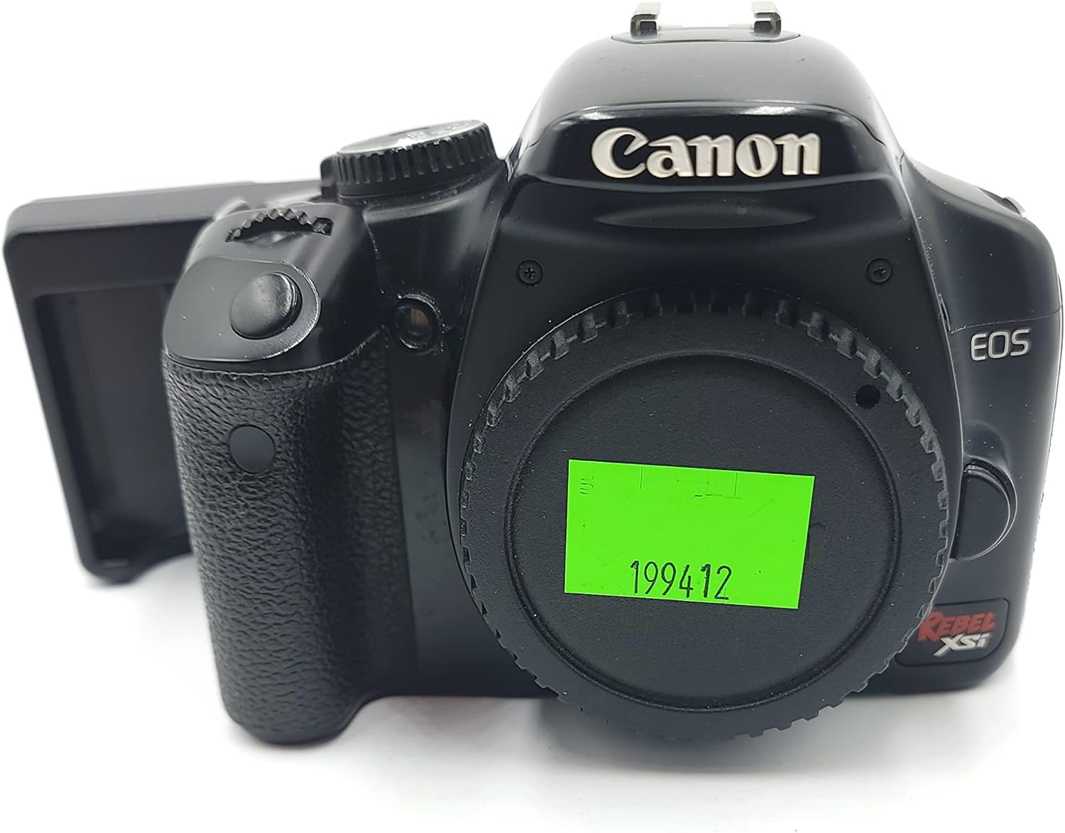 Canon Digital Rebel XSi 12.2 MP Digital SLR Camera (Black Body Only) Black XSI Body Only Standard Packaging image 4 of 8 B0012Y88QQ