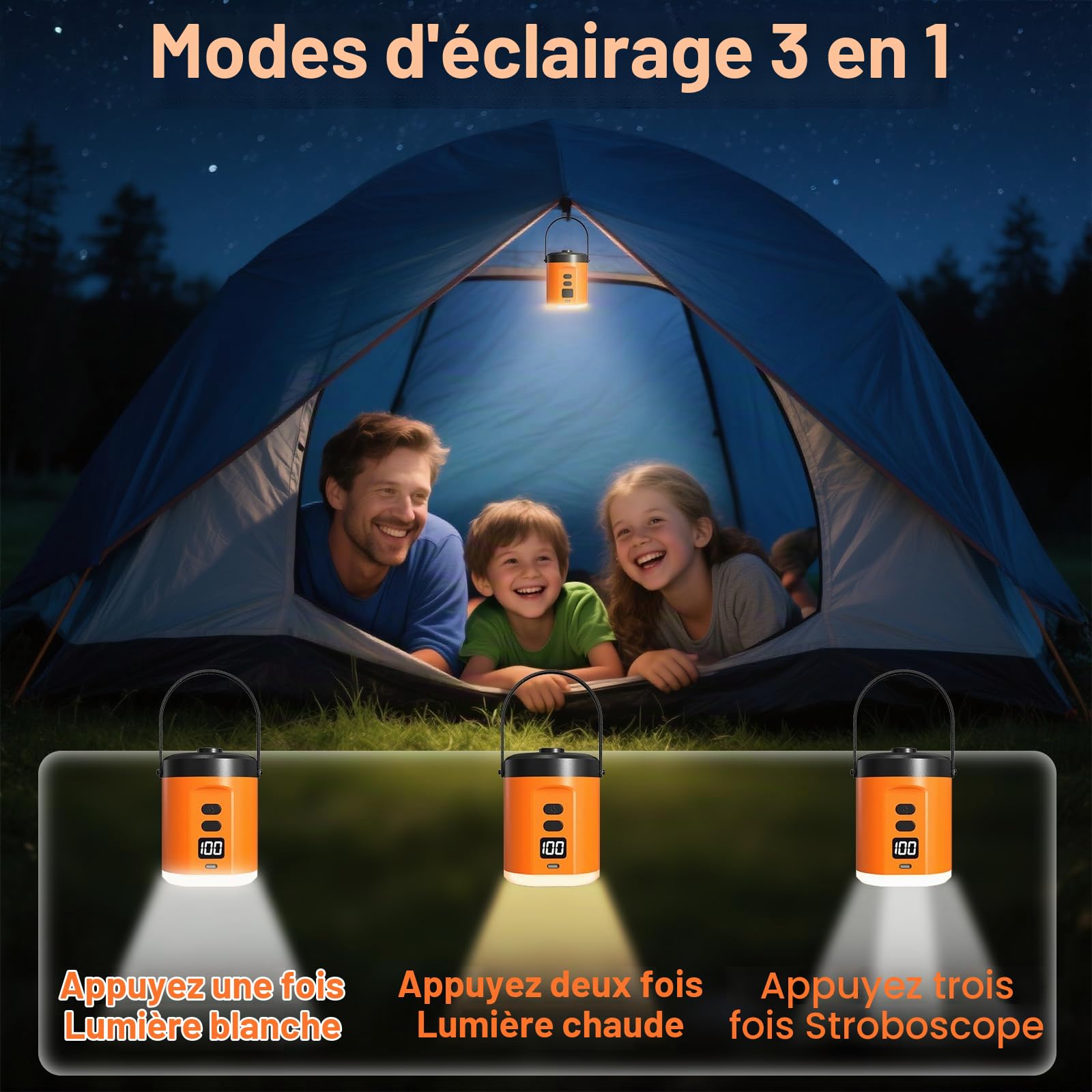 Gonfleur Électrique Portable avec Batterie 5000mAh,Pompe à Air Rechargeable USB-C pour Matelas Gonflable,3 Buses pour Matelas Gonflable,Piscine et Bouées