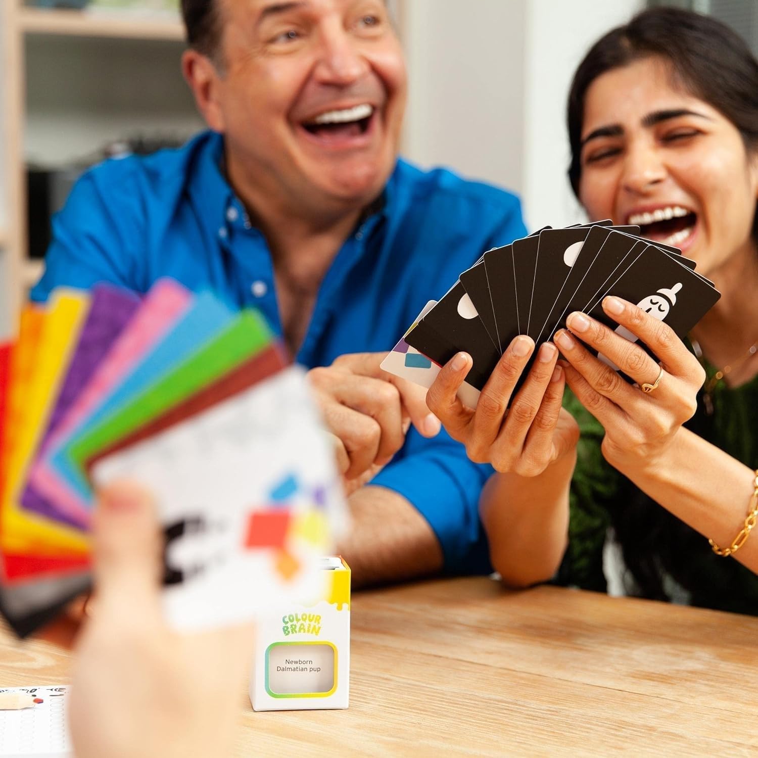 Colourbrain Card Game - Award-Winning Family Colour Quiz Game for Adults & Kids, Multicolored, Small - Image 2