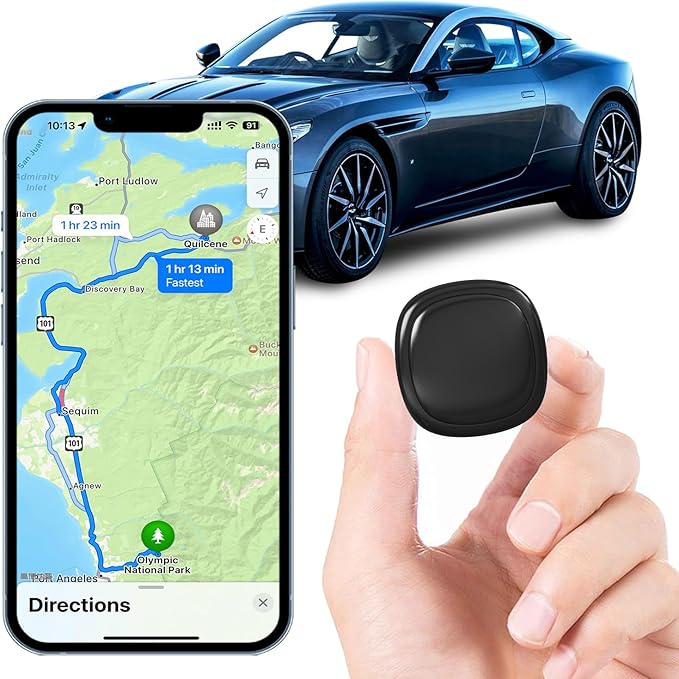 NGXDFL Magnetic GPS Tracker for Vehicles: No Subscription Required