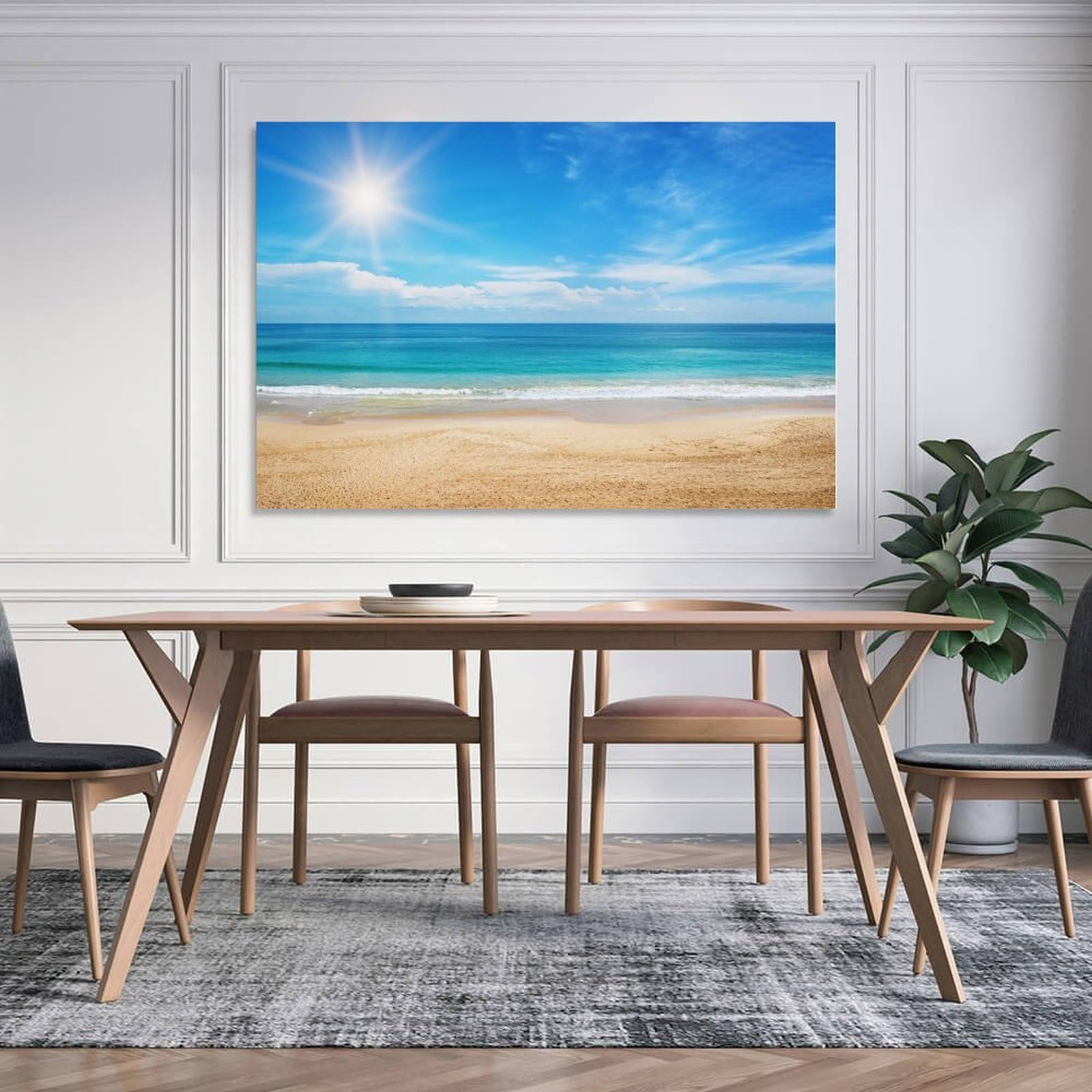 Amazon.co.jp: 海の絵 アートパネル 絵画 海 ハワイ ポスター 風景画