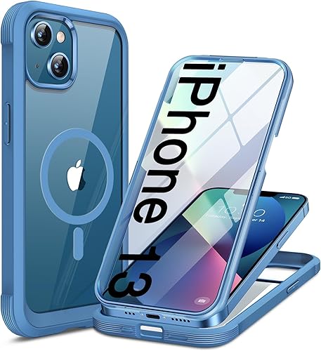 Miniatura 118 de Miracase Funda para iPhone SE de 3ª/2ª generación 2022 2020 de cuerpo completo con protector de pantalla de vidrio integrado, resistente protección