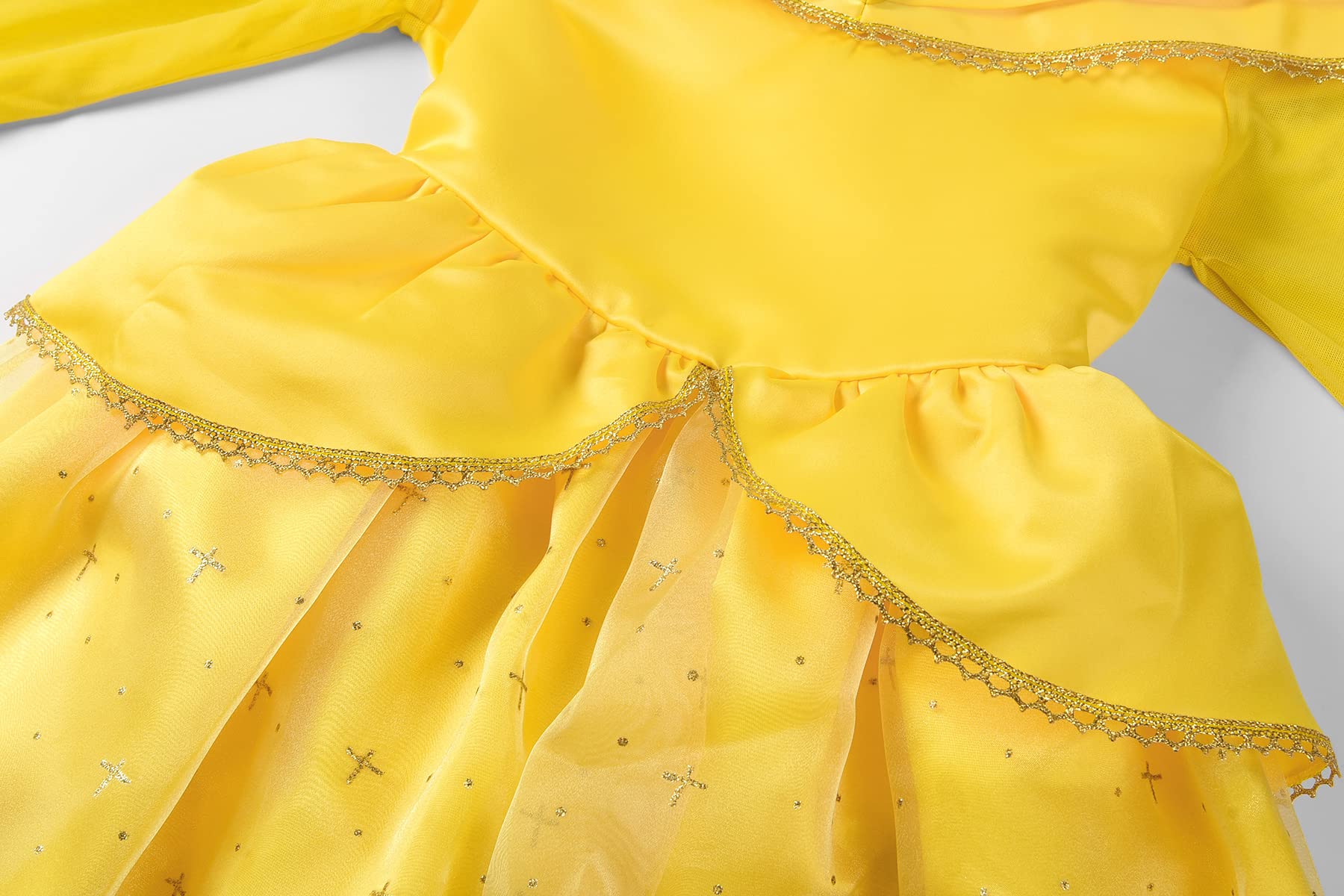 ReliBeauty Kostüm Mädchen Faschingskostüme Kleid Gleb Langärmel mit Zubehöre