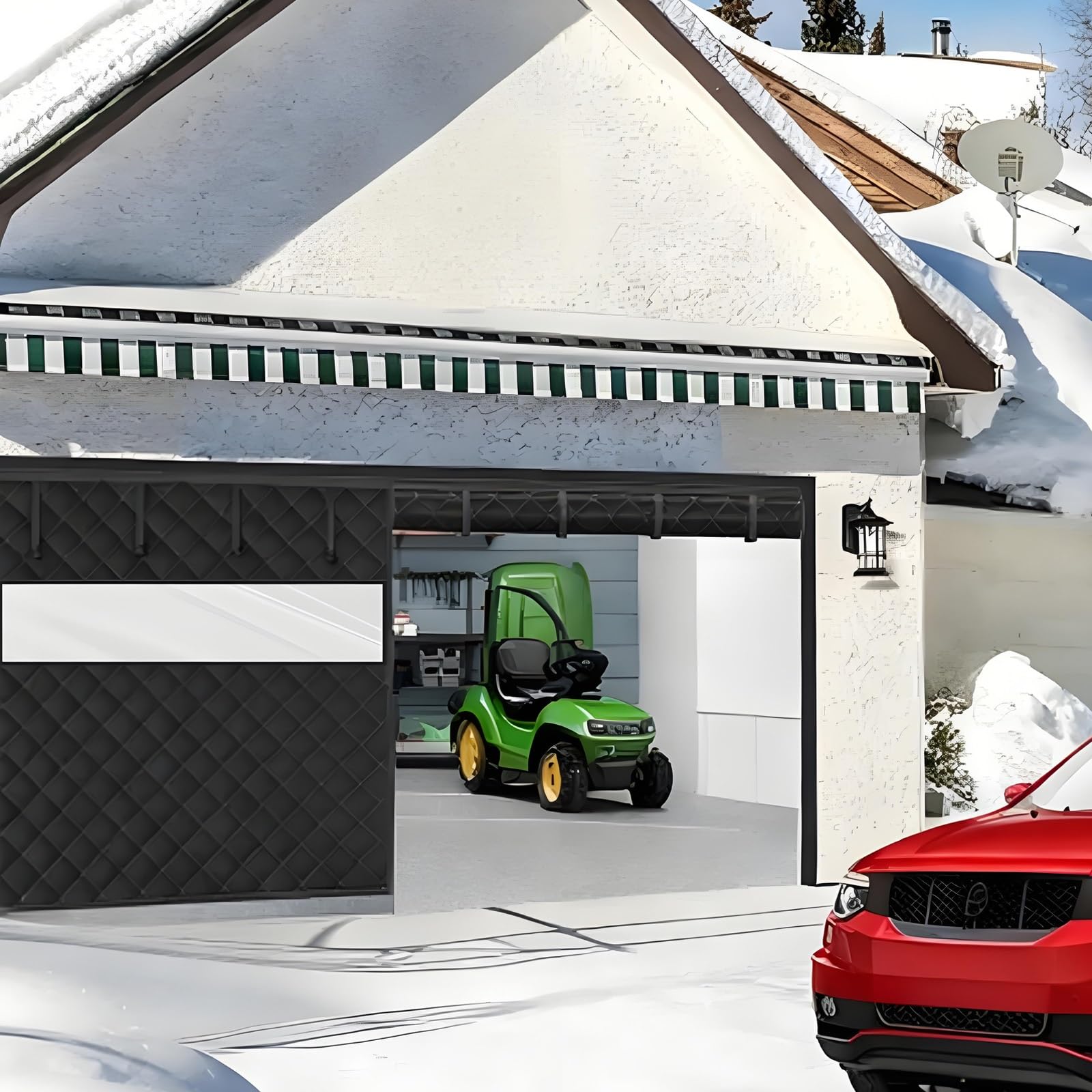 Stop au froid dans le garage avec ce kit d'isolation thermique magnétique 275x215cm