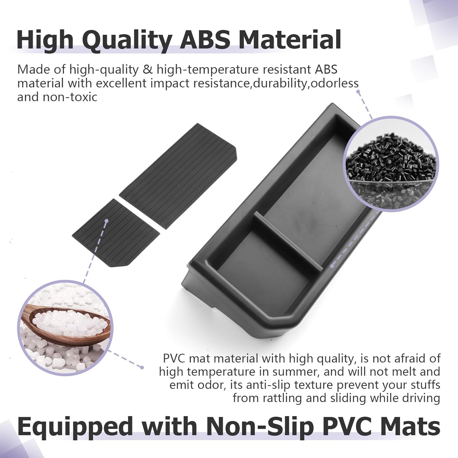 LUWU for 2025 Outlander Dashboard Storage Tray 2025 Mitsubishi Outlander Accessories 12.3-inch Behind Screen Organizer Center Console Display Box Dash Tray [NOT for 2025 Outlander PHEV&Sport]