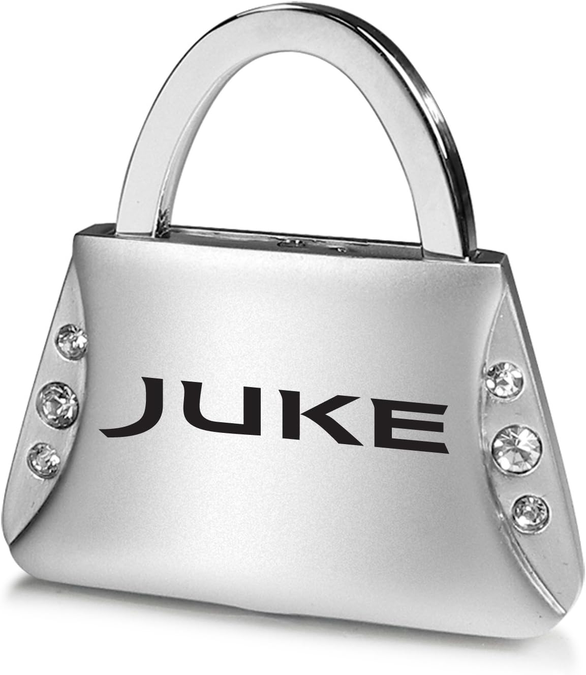 Clear Crystals Purse Shape Key Chain for Nissan Juke