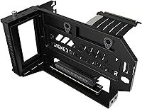 Vista 2 de Cooler Master Kit de soporte de tarjeta gráfica vertical Ver. 2 incluyendo cable elevador PCIe 4.0 x16-6.496 in
