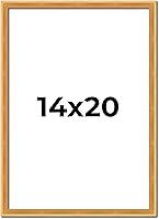 Vista 244 de Poster Palooza Portarretratos de madera maciza de 11 x 15 pulgadas, ancho de moldeo de 0.75 pulgadas, incluye plexiglás acrílico UV, respaldo