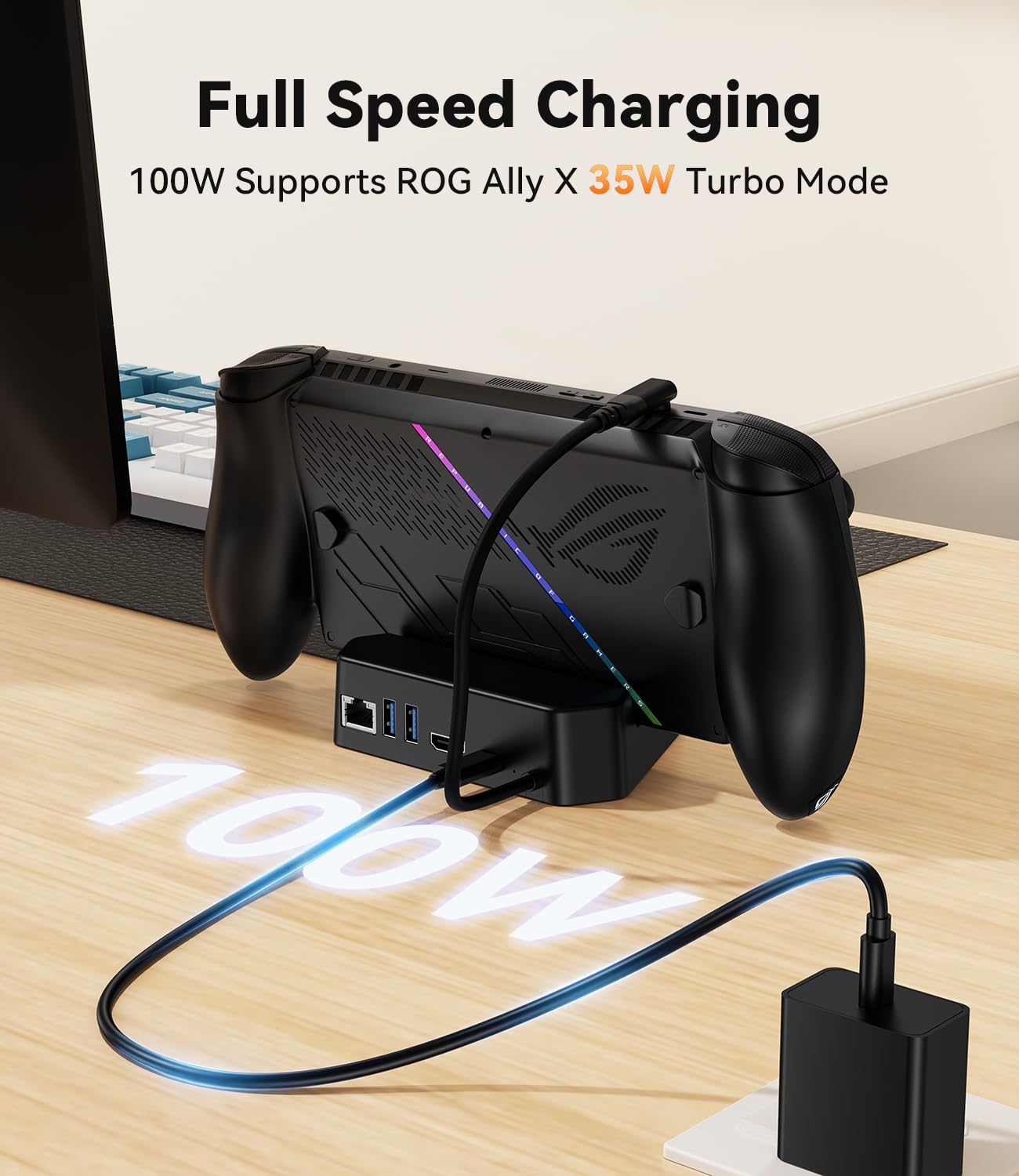 SiWiQU 5-in-1 Docking Station per ROG per Xbox Ally / Ally X (2025 SiWiQU 5-in-1 Docking Station per ROG per Xbox Ally / Ally X (2025