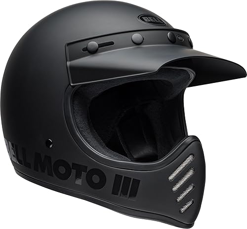 Miniatura 2 de Bell Moto-3 - Casco de motocicleta Cruiser para adultos diseño clásico mateopaco brillante talla L