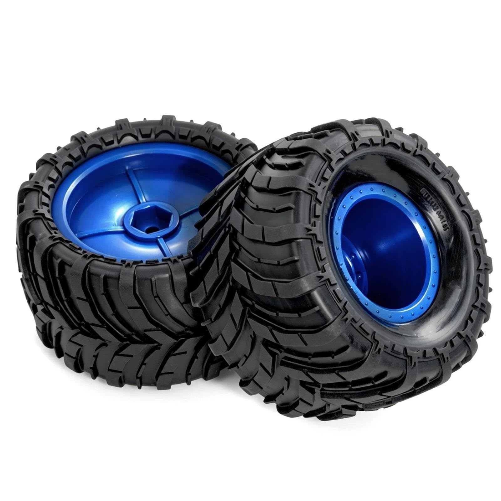 Neumáticos Ruedas 85mm para SCY 16101 16102 1/16 RC Piezas Coche