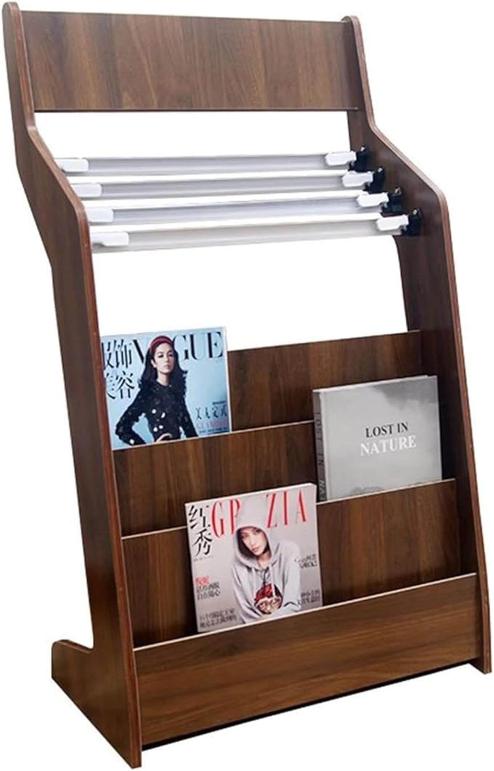 Amazon.co.jp: 新聞と雑誌ラック モダンなマガジンホルダー おしゃれ