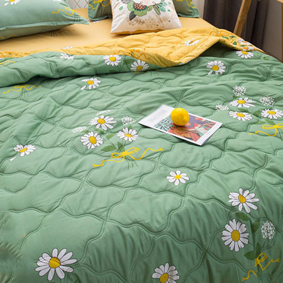 Amazon｜SCTX 肌掛け布団 カバー不要 150*200 夏ふとん 花柄 フラワー