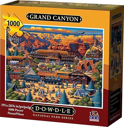 Dowdle - Rompecabezas de 1000 piezas, Gran Cañón