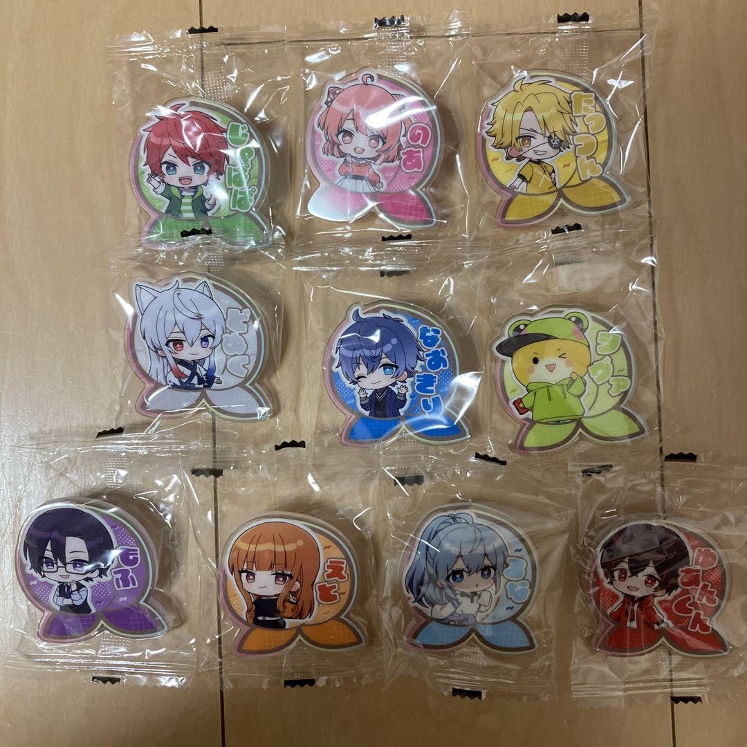 Amazon.co.jp: カラフルピーチ からぴち アクリルクリップ ガチャポン