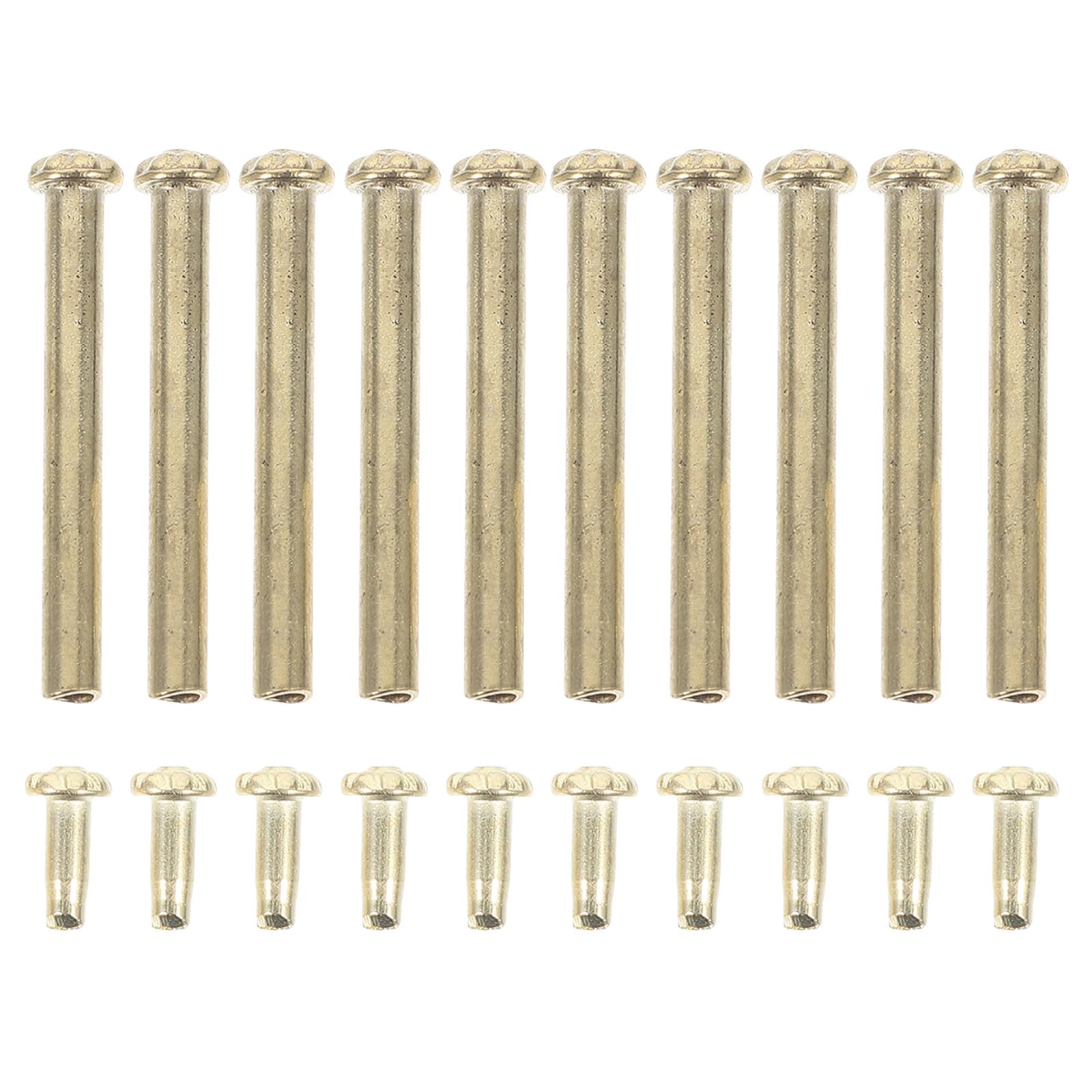 Cabilock – 10 Kit Di Riparazione Per Ventagli Manuali, Rivetti In Metallo E Albero Pieno, Per Ventole Pieghevoli Fai Da Te - 3