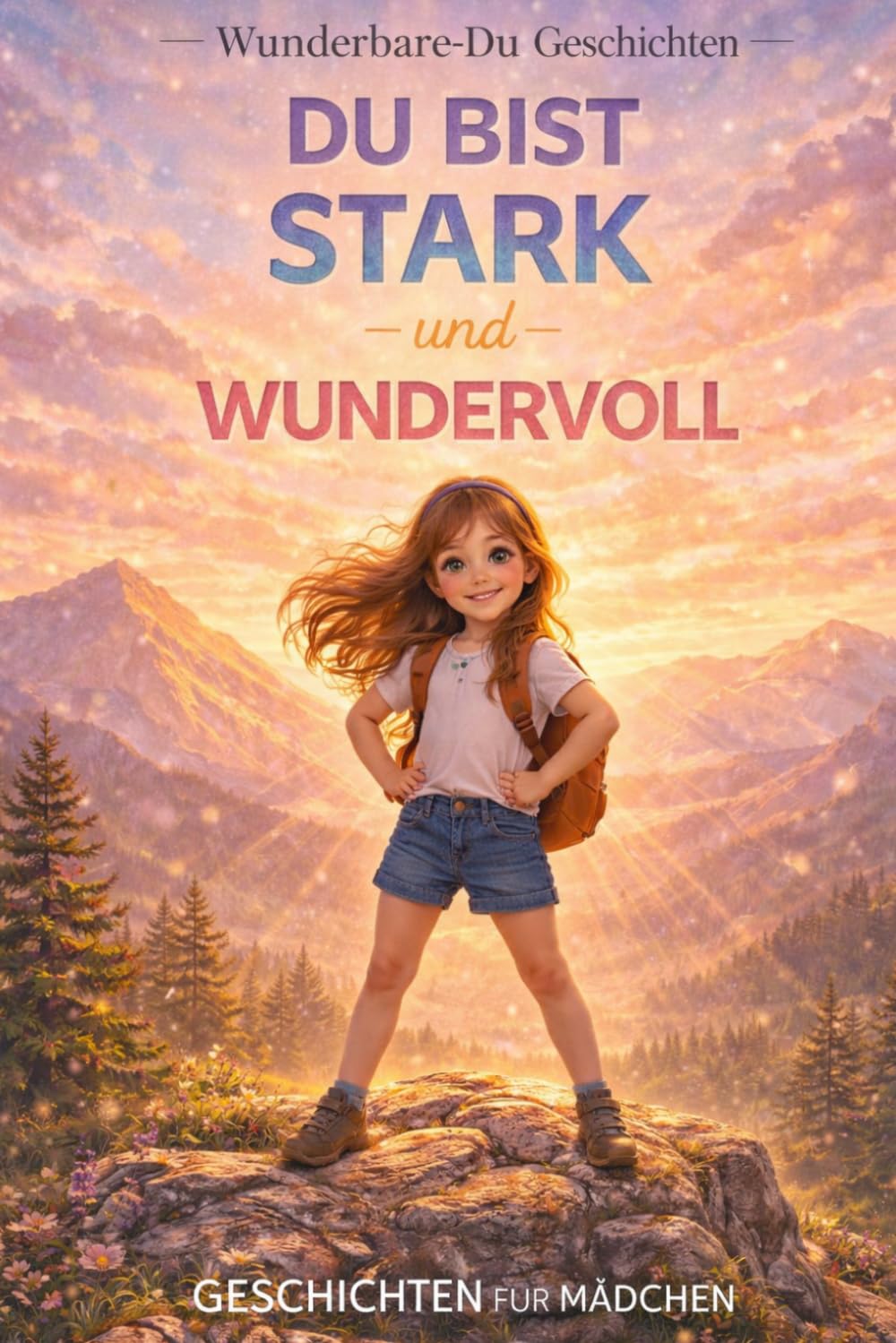 Du Bist Stark und Wundervoll: 12 inspirierende Geschichten über Mut, Selbstvertrauen und das Überwinden von Herausforderungen für Mädchen (Wunderbare-Du Geschichten)