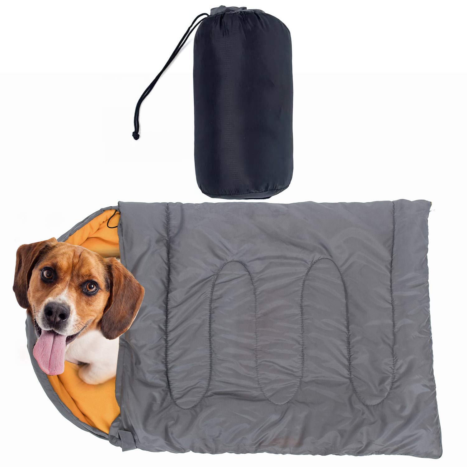 Outrav Dog Sleeping Bag - Camping Dog Bed - Extra Durable Waterproof Dog Sleeping Bag Bed - Packable