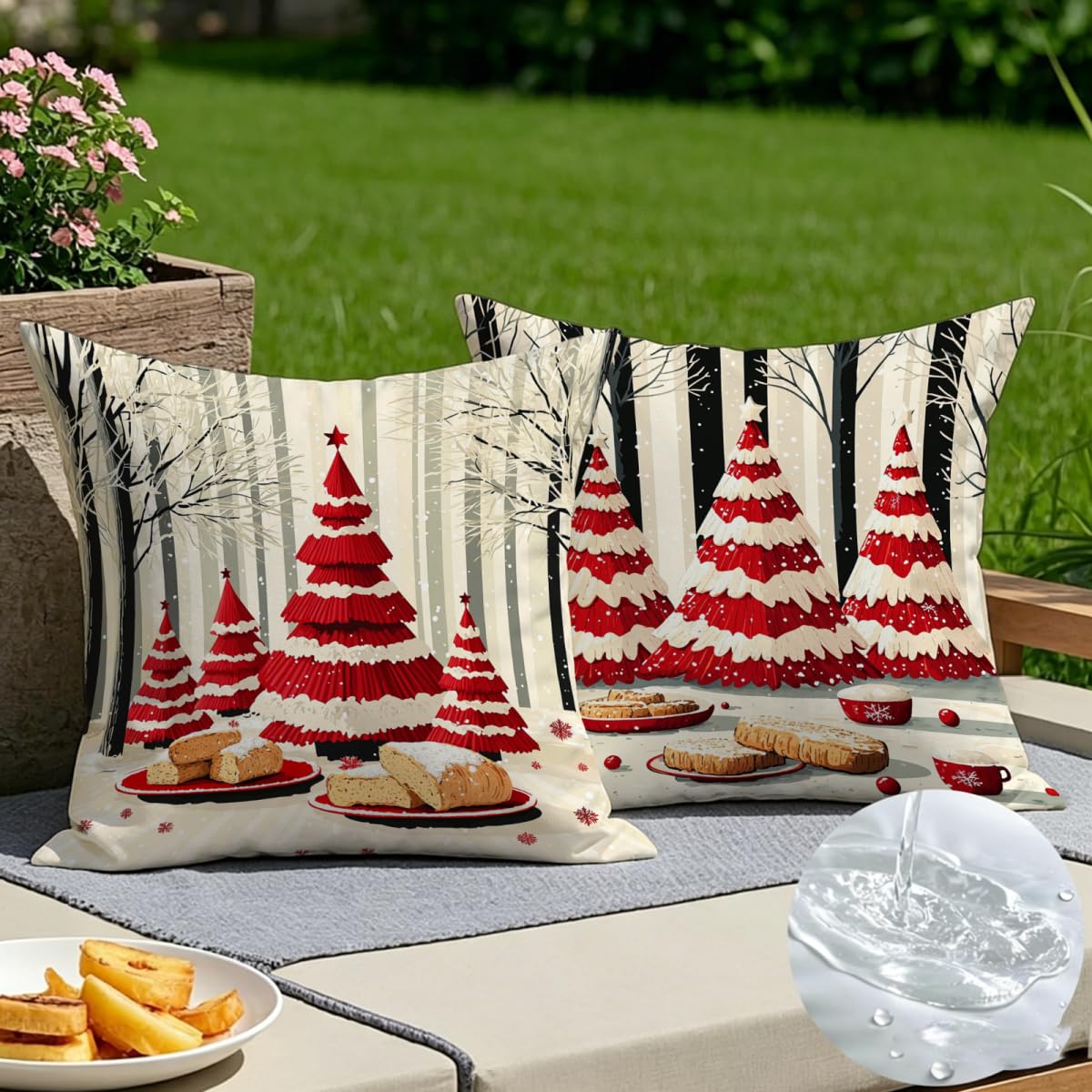 Housse de coussin 55x55 rose lot de 2 taie oreiller lin canapé