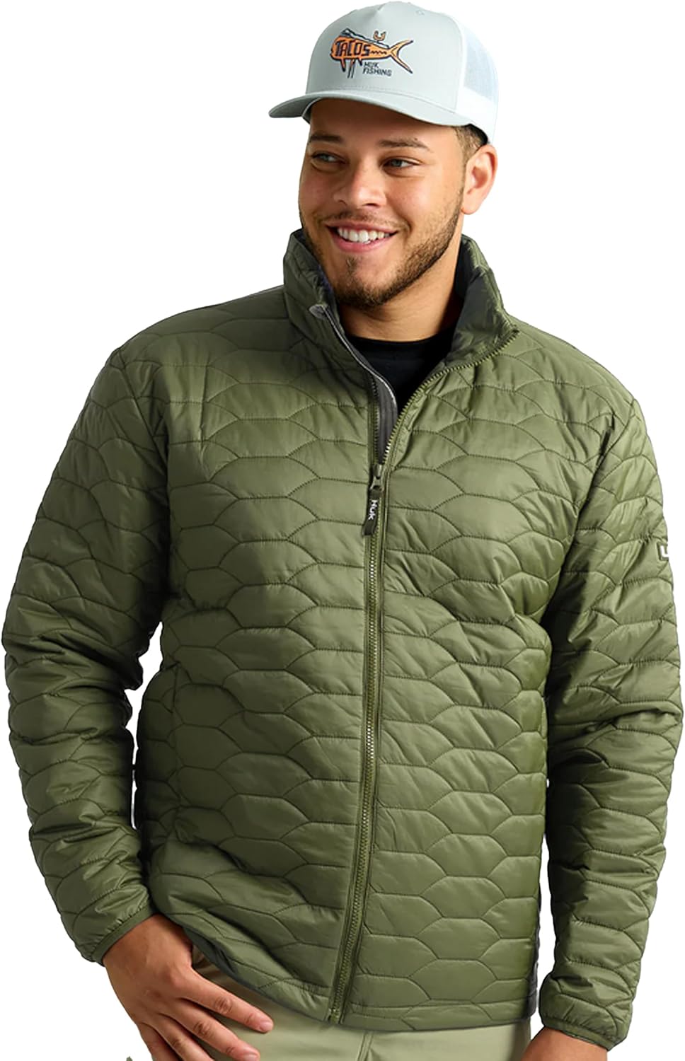 HUK - Men's Scale Jacket, DWR Performance Fishing Coat