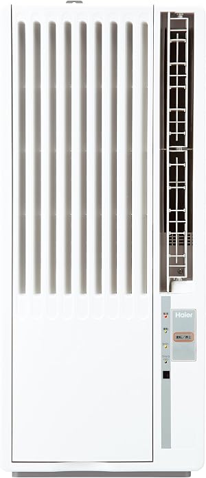 ハイアール(Haier) 窓用エアコン 4〜6畳 冷房専用 工事不要 R32冷媒 おやすみ運転 ホワイト JA-W16A(W)