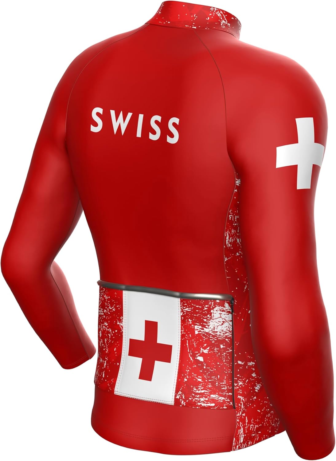 Sparx Men Winter Cycling Jerseys Bike Bicycle Long Sleeve Thermal Fleece Cold Weather Jacket - Image 5