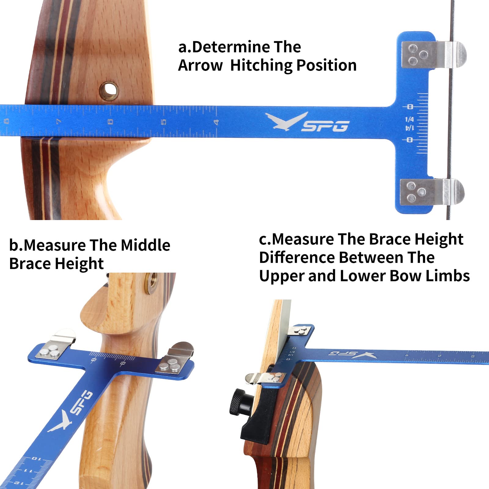 brass nocking point installation recurve bow pliers