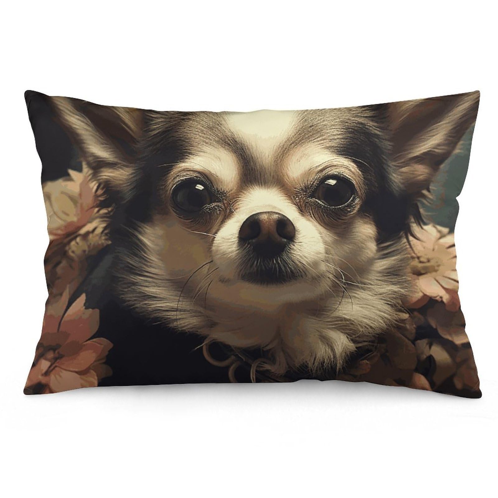NTVOWPZO 2 Pack Decoration Throw Pillow Covers 20"x30" Pillowcases Covers Chiwawa Pillowcases Modern Farmhouse Home Decor Sofa Cushions Covers for Couch Bed Living Room