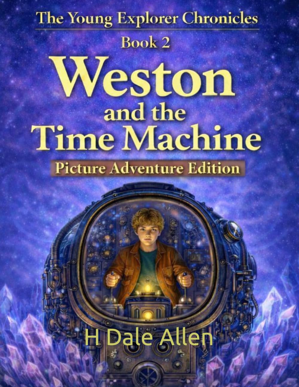 Weston and the Time Machine: Picture Adventure Edition (The Young Explorer Chronicles)