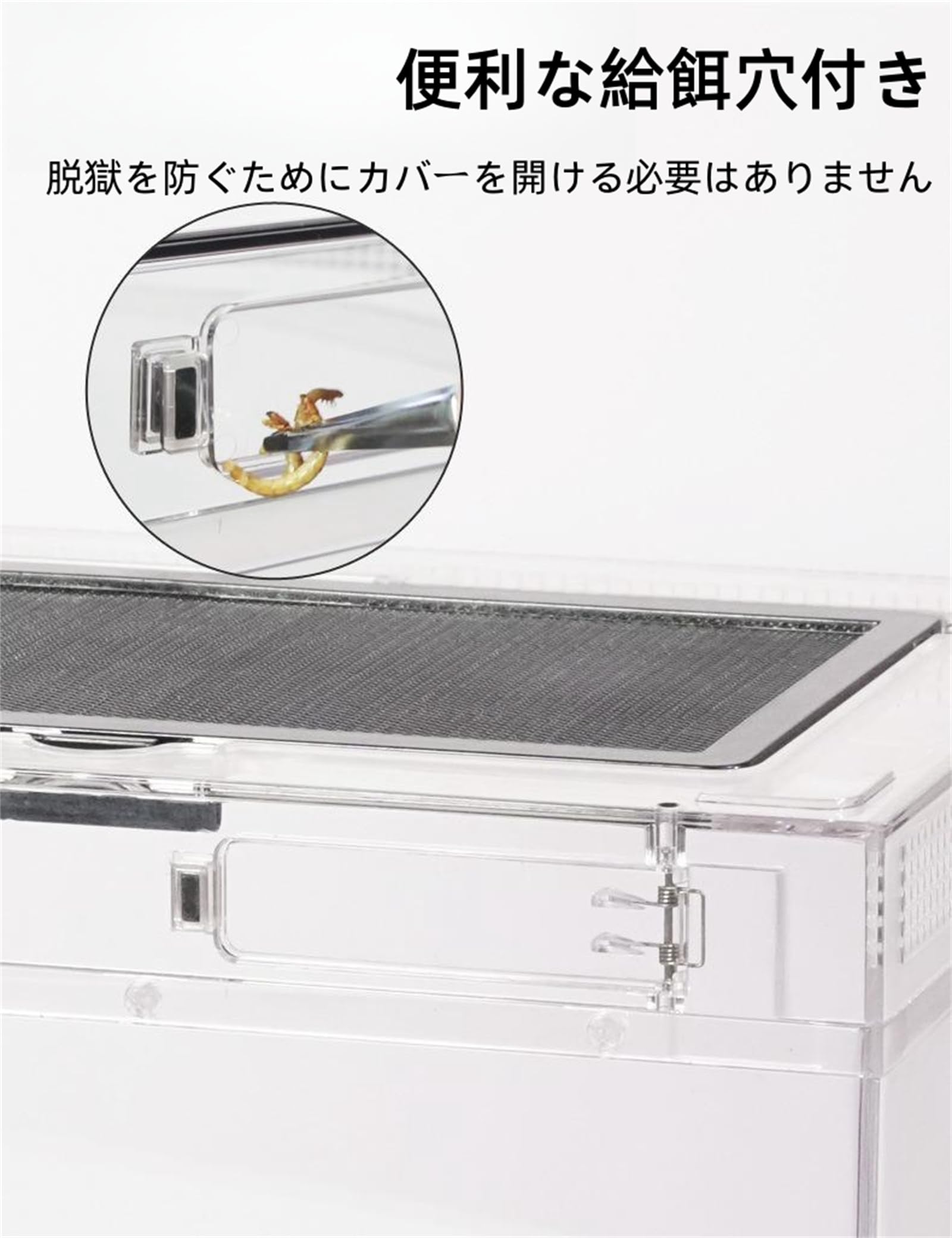Amazon | レプタイルボックス 爬虫類 飼育ケース 虫かご トカゲ ケージ