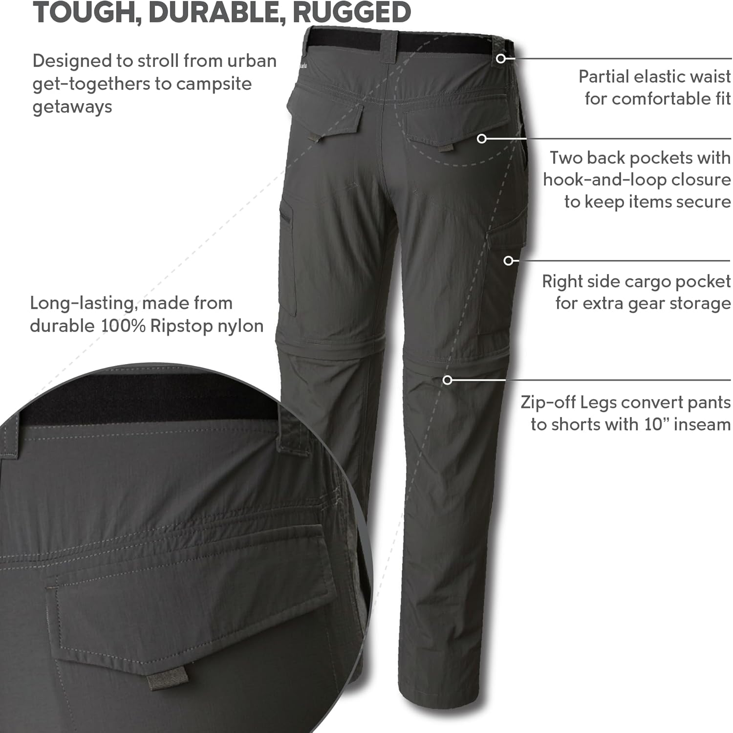 Columbia Men's Silver Ridge Convertible Pant
