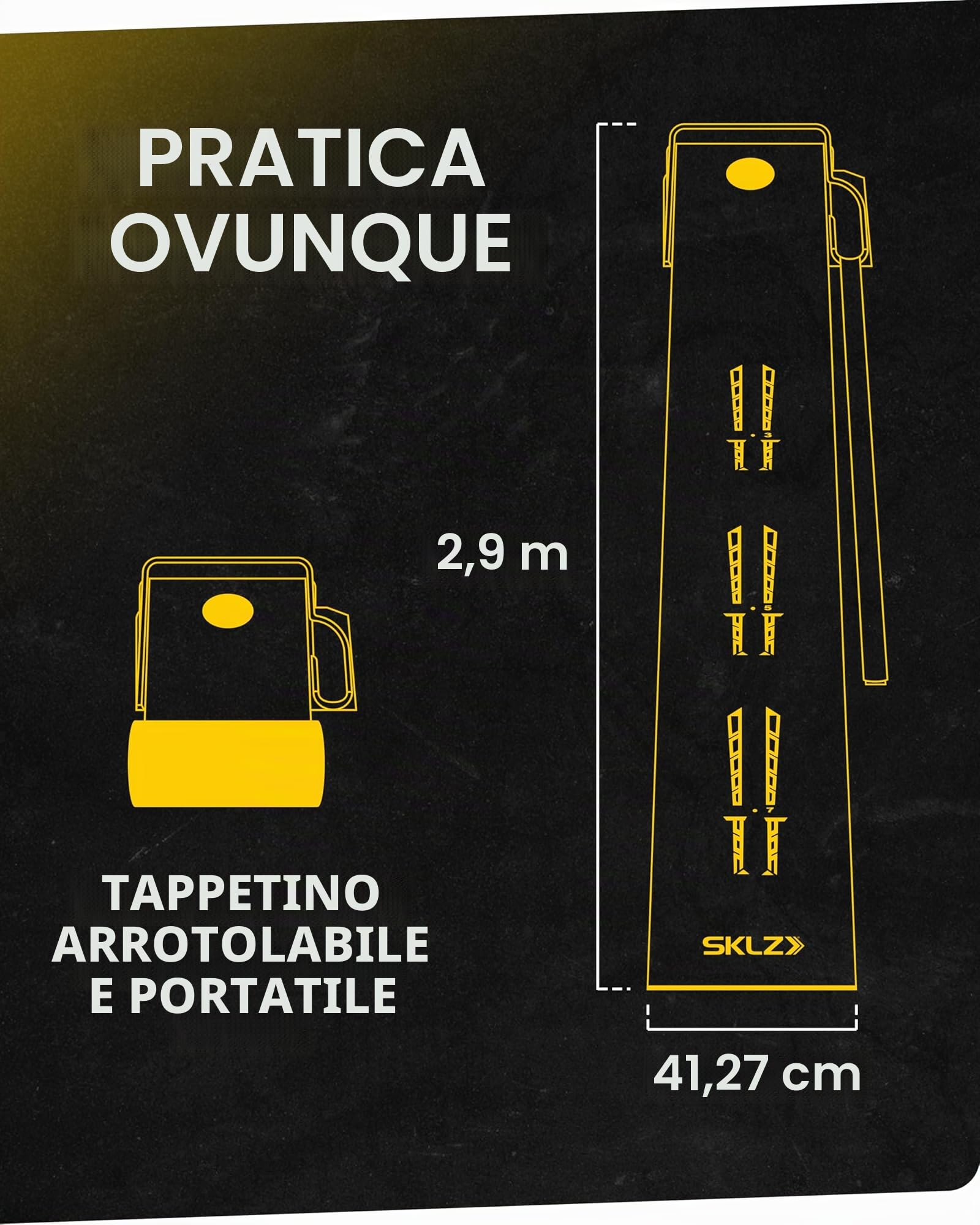 SKLZ Golf Training Bundle, Migliorare Precisione e Velocità, Allenamento Interno/Esterno per Tutti I Livelli Di Abilità