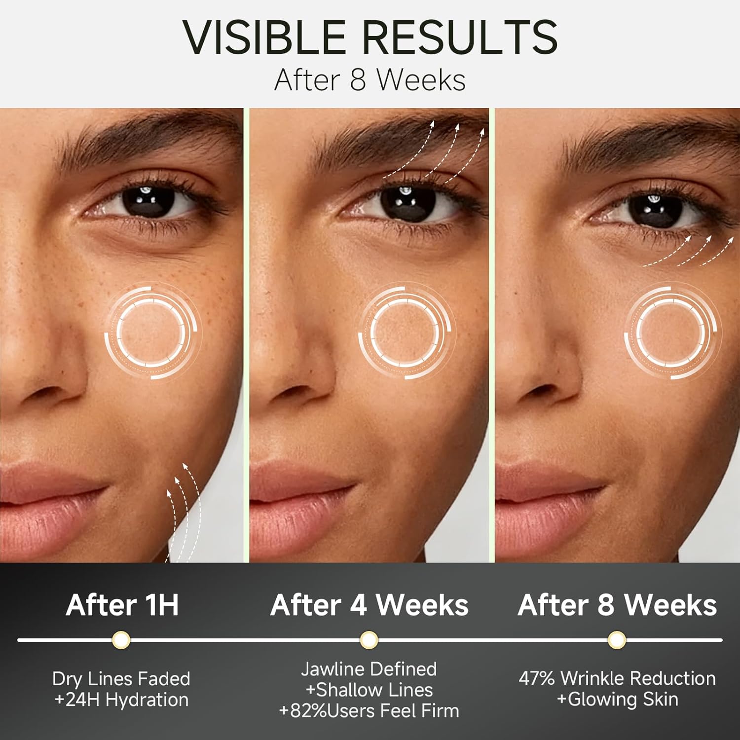 Collagen Regenerating Night Cream, Anti-Aging Firming Face Moisturizer, Cream With Triple Peptide Complex and Vitamin C - Image 4