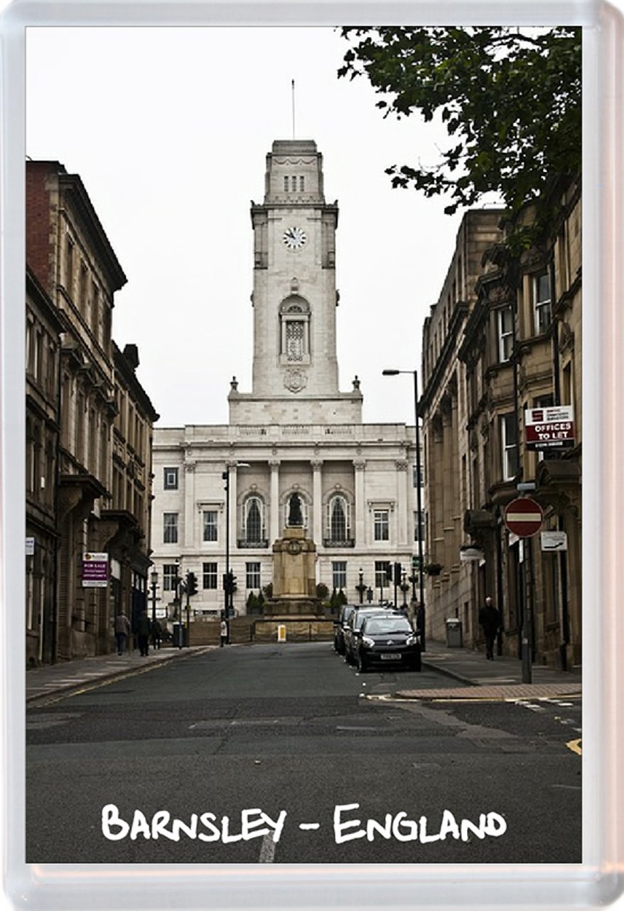 Barnsley - Jumbo Fridge Magnet