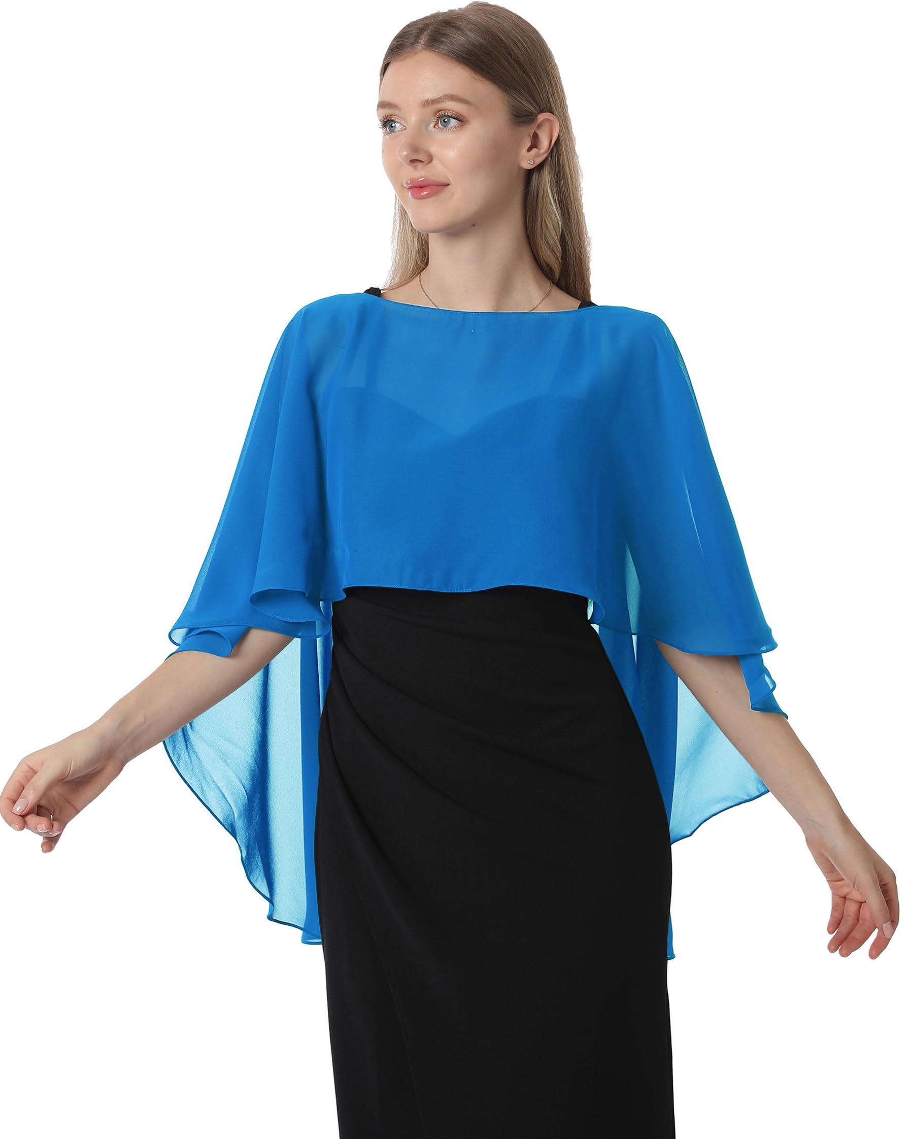 Chiffon Cape001 Chal de pashmina Mujer