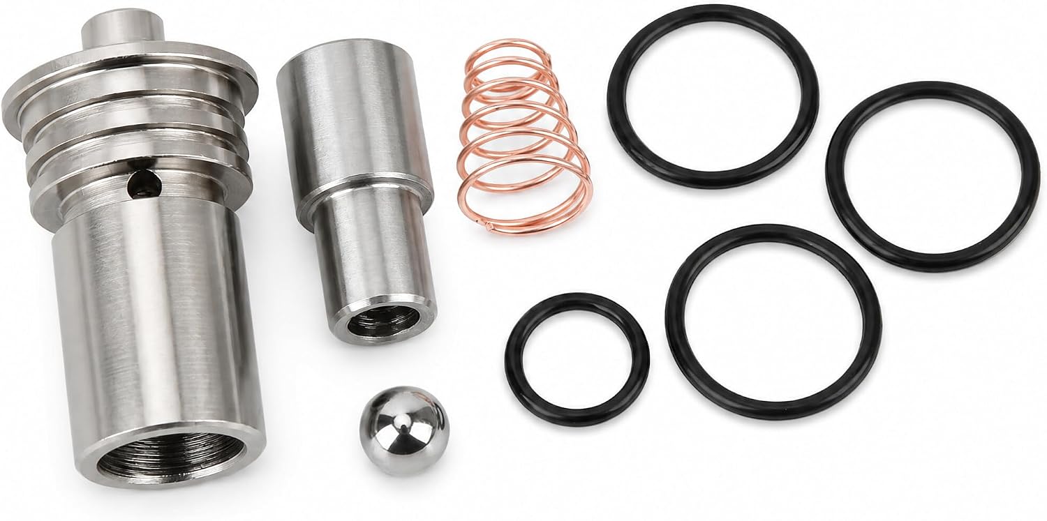 Cooling System, Cooler Bypass Kit STL010 Cooling System Contournement Valves Set for 6L80 6L90 8L90 10L90, Cooler Bypass Valve Kit Replace