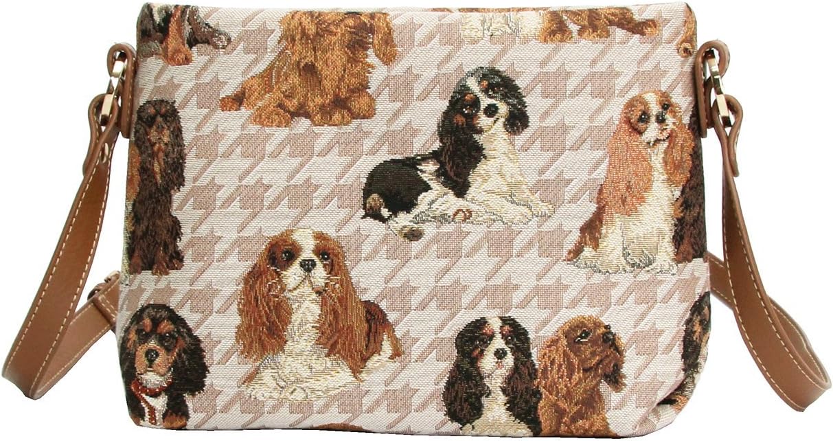 SignareTapestry Crossbody Bag Sling Shoulder Purse for Women