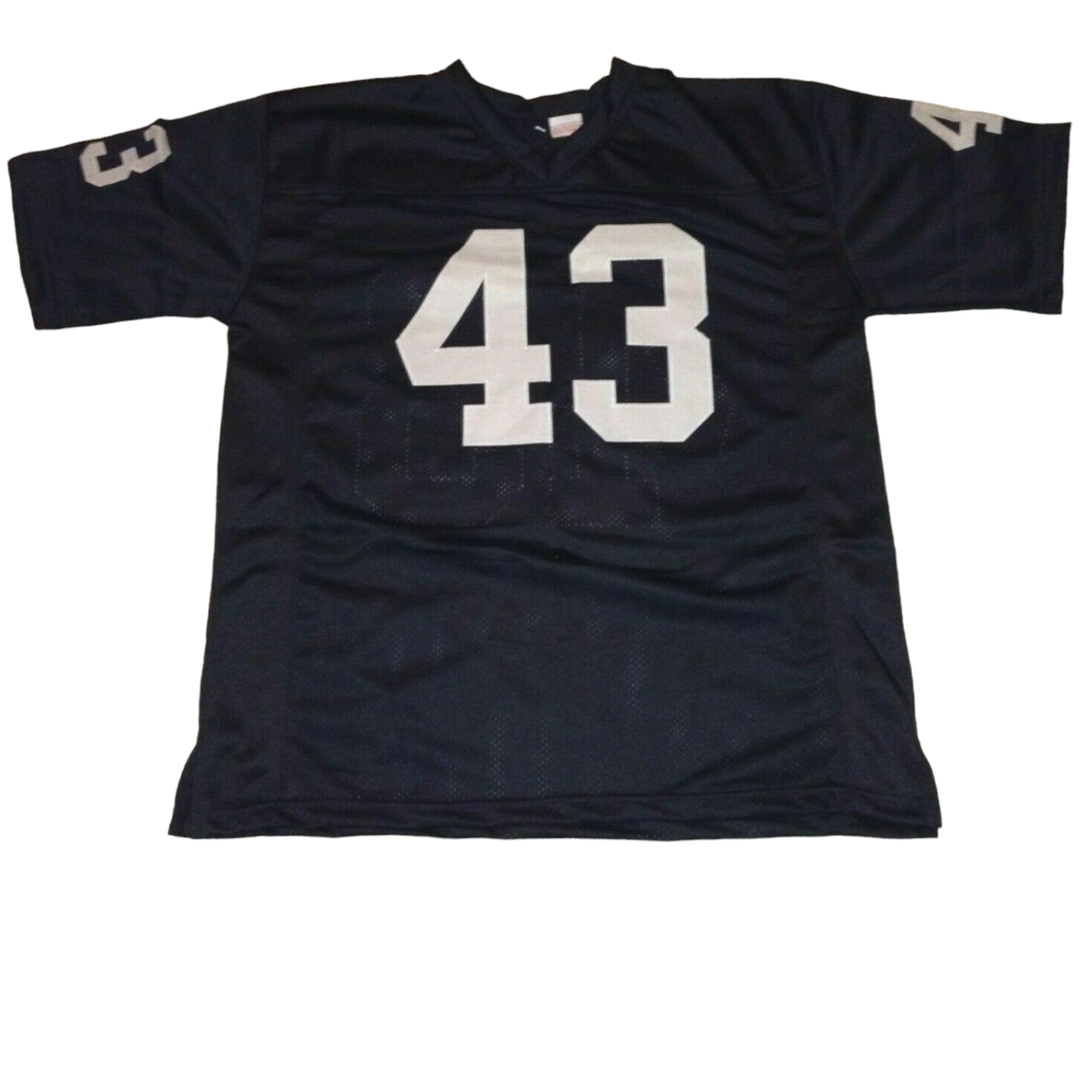 Generic George Atkinson Black Jersey Stitched Custom Football New No Brand/Logos (US, Alpha, Medium, Regular, Regular, Black)