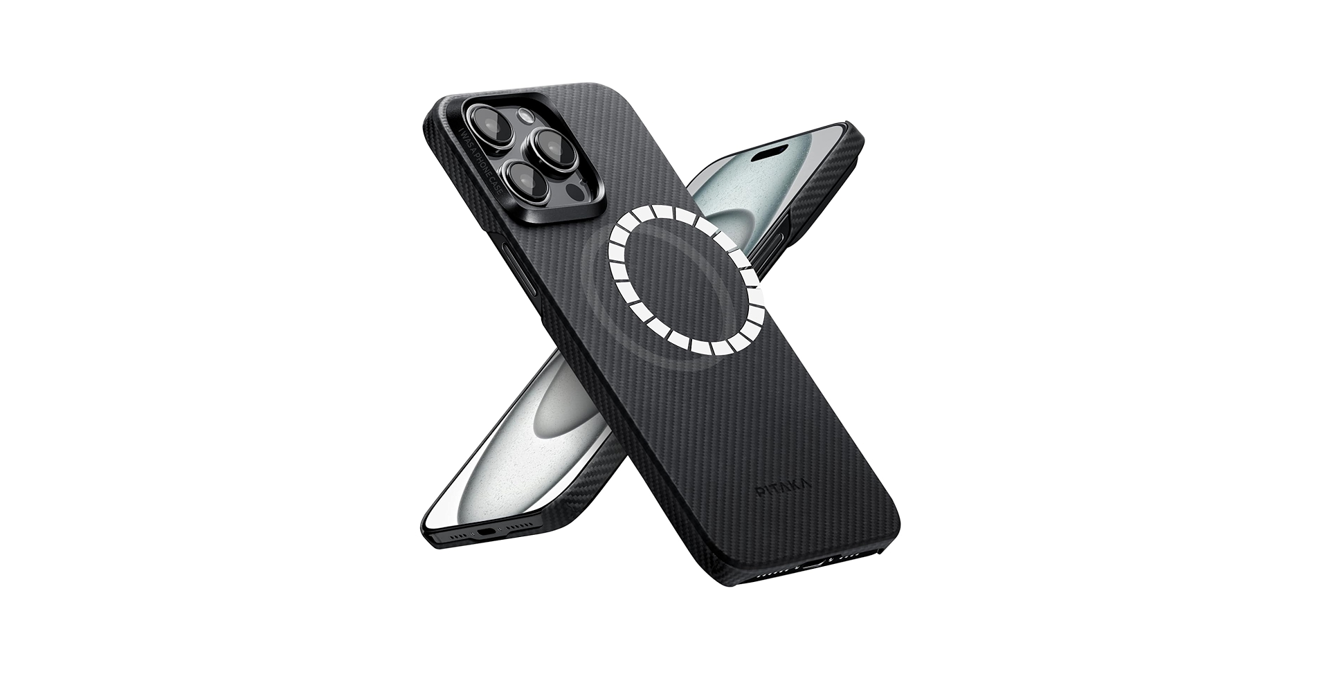 Amazon.com: Pitaka MagEZ Case 4 - Black/Grey(Twill) for