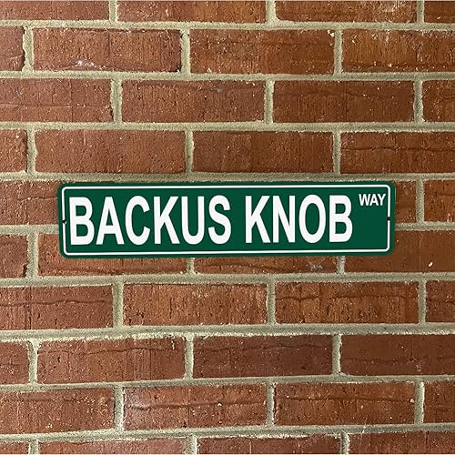 Vista 291 de Ohio Mountains Pick Your Mountain Compatible/repuesto para Ballards Hill United States Mountain Aluminio Metal Tin Street Sign Style decoración