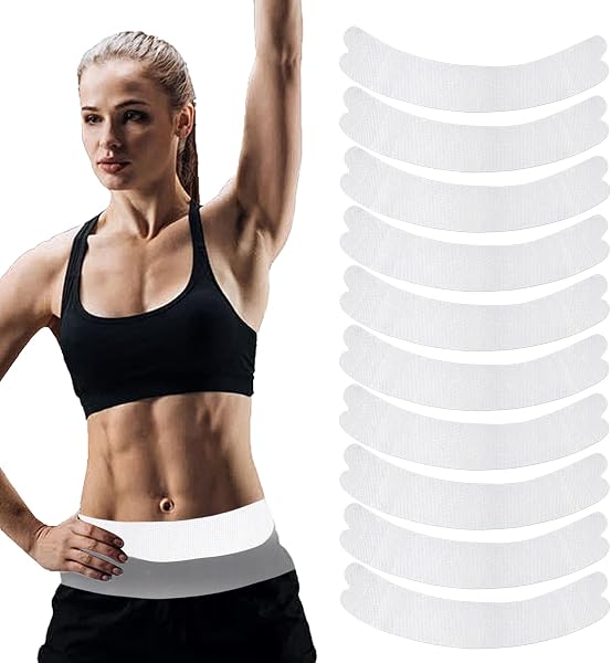 Sottoseno In Cotone Per Assorbire Il Sudore - 10 Coppette Assorbilatte In Cotone, Inserti Traspiranti Da Donna, Comode Protezioni Per Il Sudore Riutilizzabili E Morbide | Ideale Per Esercizi Di Allena - 1