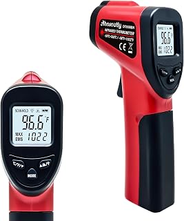 Haonan2015 Infrared Thermometer Gun -58°F to 1022°F, 9-Point Laser Non-Contact Temp Reader with Backlight for Cooking & Auto