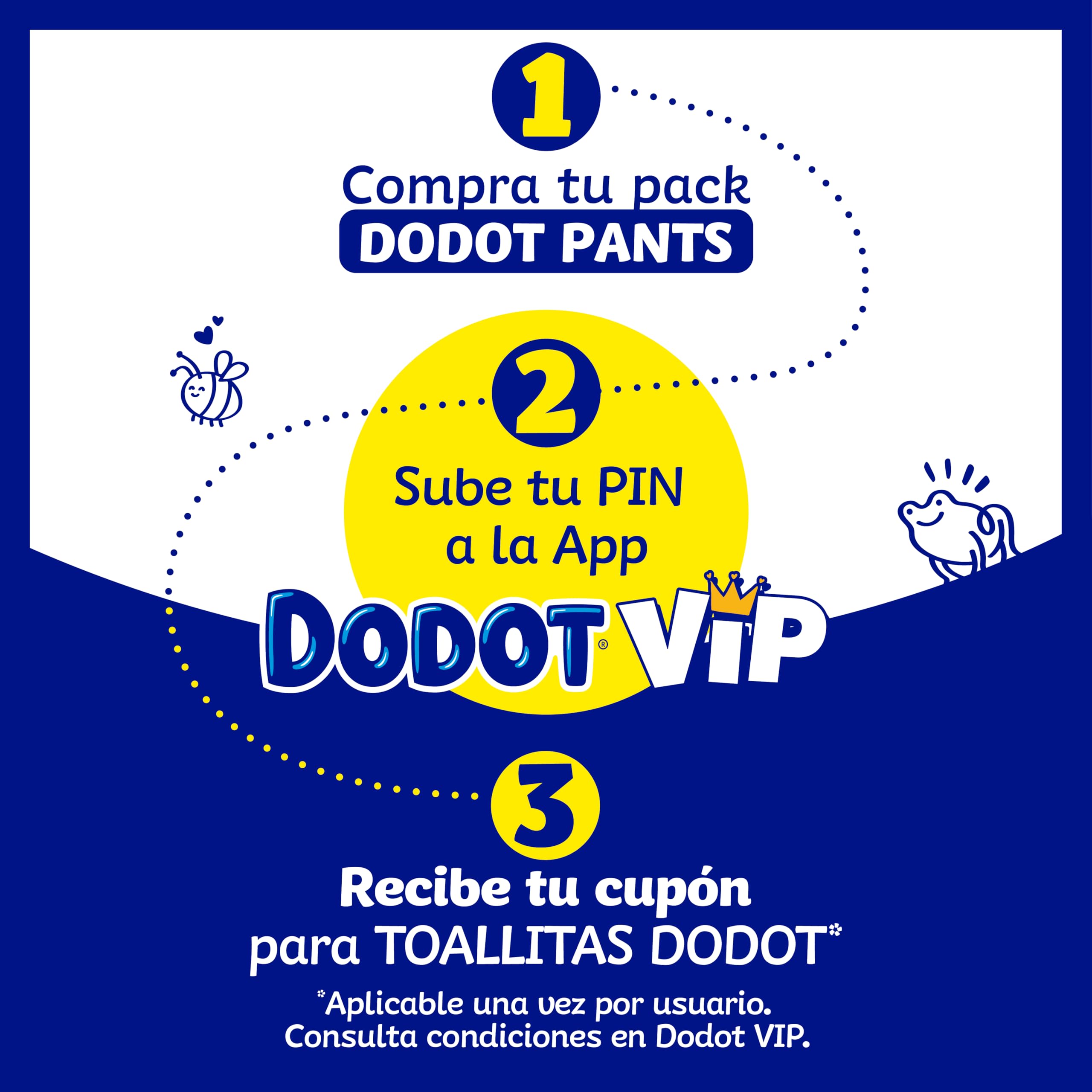 Visita la tienda de DODOT Dodot Bebé Pants Pañales, Talla 4, 9-15 kg, 132 Pañales, Pañal-Braguita con Ajuste 360° Anti-Fugas, Pack Mensual in use