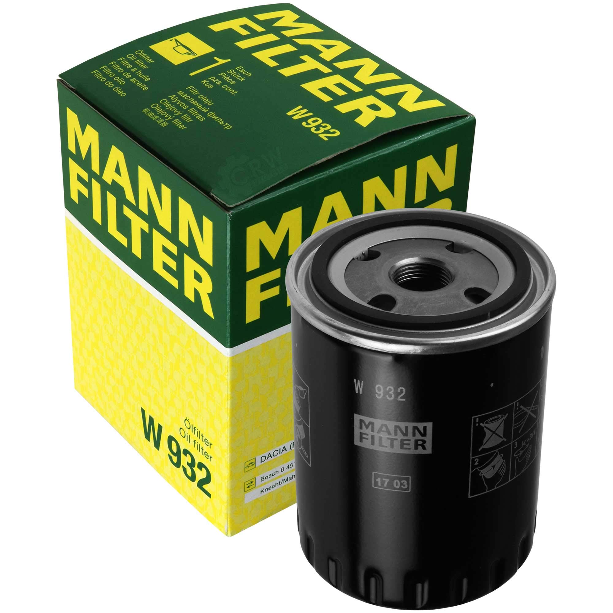 MANN-FILTER - Set di ispezione, filtro del carburante, filtro dell'olio, filtro dell'aria