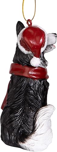 Vista 173 de Design Toscano - Figura de perro para decoración navideña.