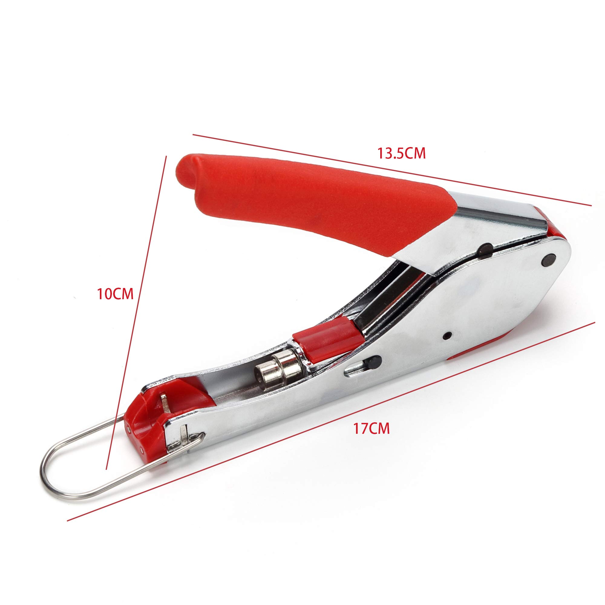 Kit d'outils de réseau professionnel pour pince à sertir coaxiale, outil de dénudage à compression coaxiale, outil de poinçonnage Krone dans un étui à fermeture éclair