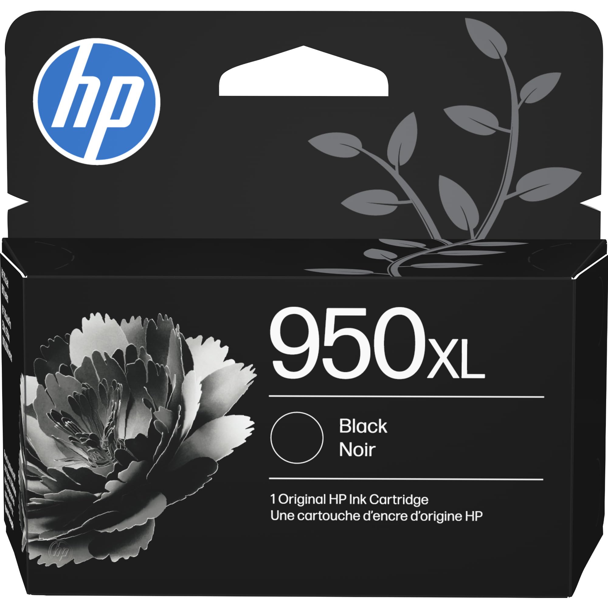 HP 950XL (CN045AN#140) Black Original Ink Cartridge | Works with
